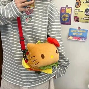 Burger patties HK sling bag